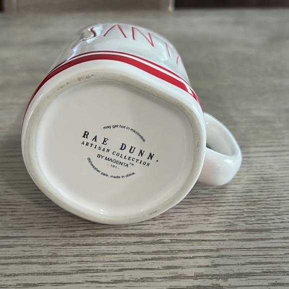 New Rae Dunn Santa Mug. Dishwasher and microwave safe. - Picture 2 of 3